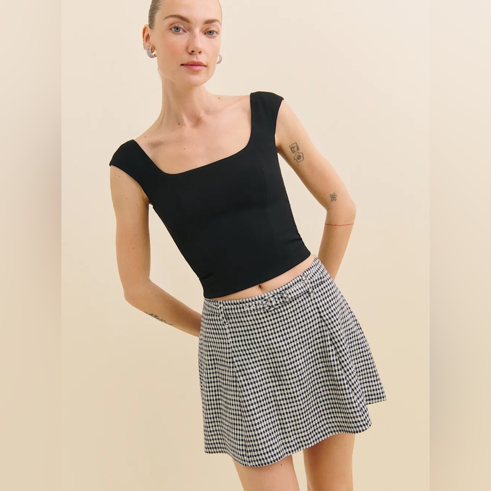 Reformation | 100% Linen Skirt